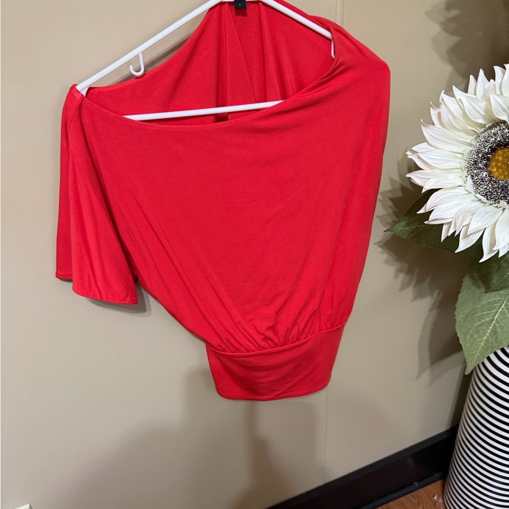 Express Asymmetrical Red Women's Skirt